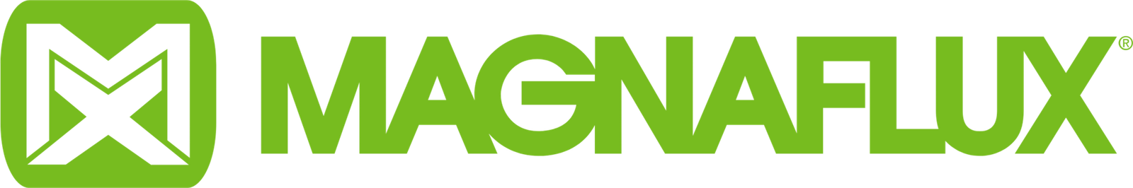 Logo de Magnaflux - Líquidos penetrantes para inspección no destructiva
